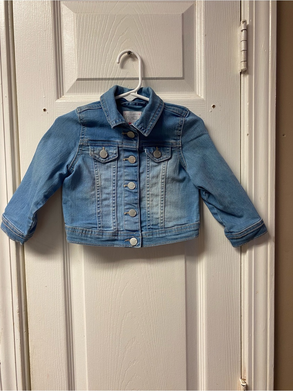 Place Light Blue Denim Jacket for Kids